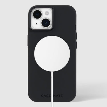 Case-Mate Silicone MagSafe Case For iPhone 15 - Black